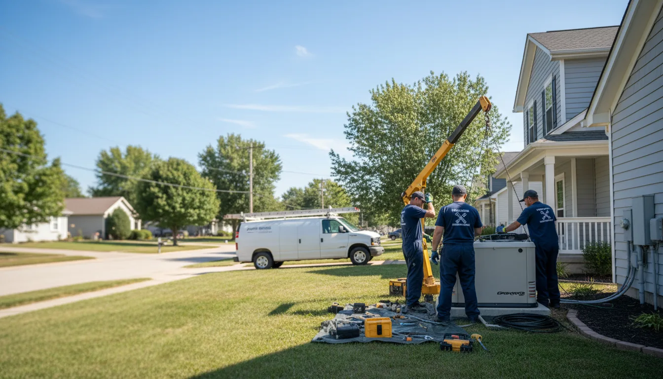 Generator Installation in Cedar Falls, IA near me